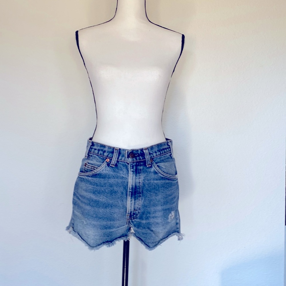 Vintage Levi 517 Cut Off Shorts